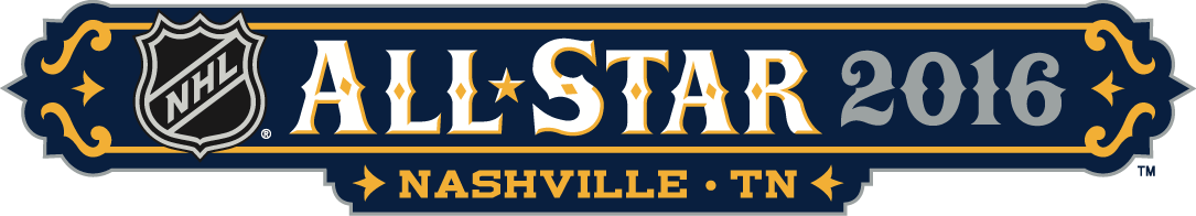 NHL All-Star Game 2016 Wordmark Logo DIY iron on transfer (heat transfer)